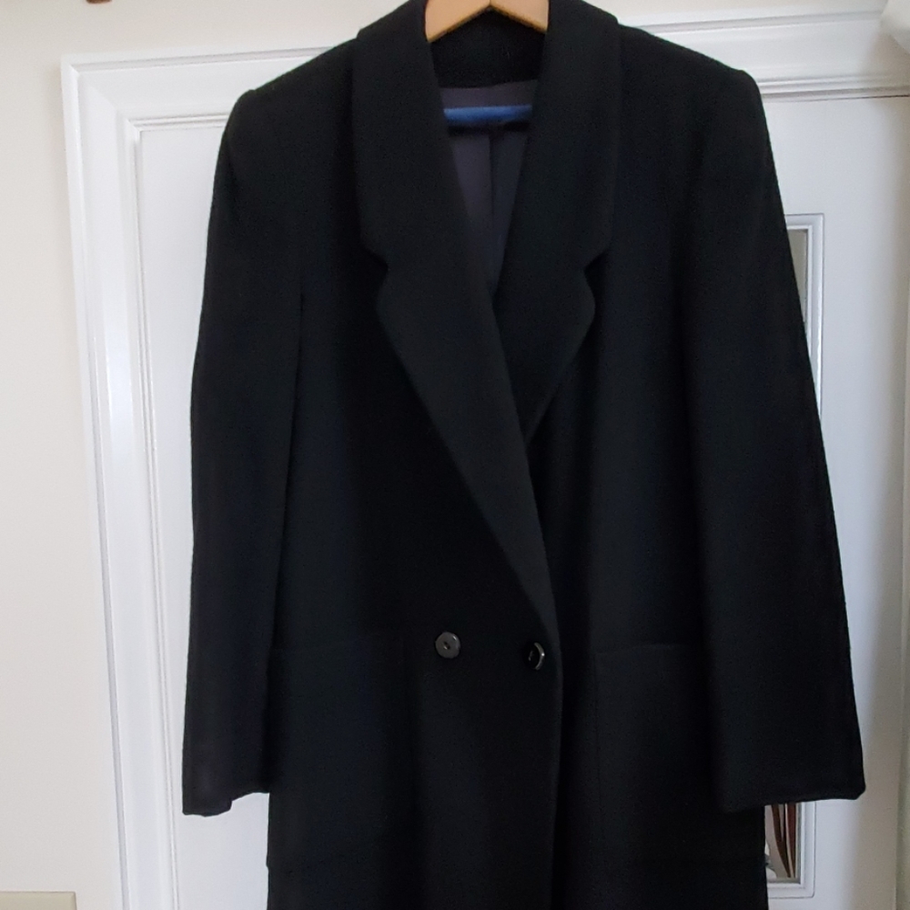 100% Cashmere Double Breasted Coat